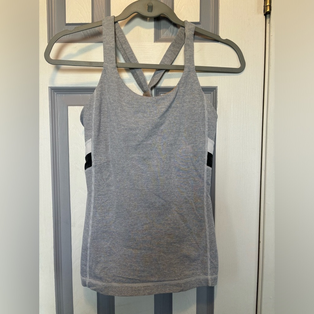2/$30 Lululemon Gray Women's Tank Top